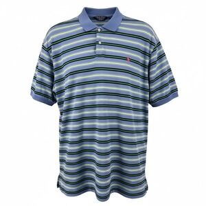 Ralph Lauren Polo Golf Mens Striped Pro Fit XXL Polo Shirt Pink Pony